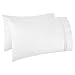 Nestl White Pillow Cases Size Set of 2, Soft Pillow Case, 1800 Microfiber Pillow Cases 2, Pillowcases, Envelope Closure Pillowcase, Pillow Covers Size, 20x30 Inches