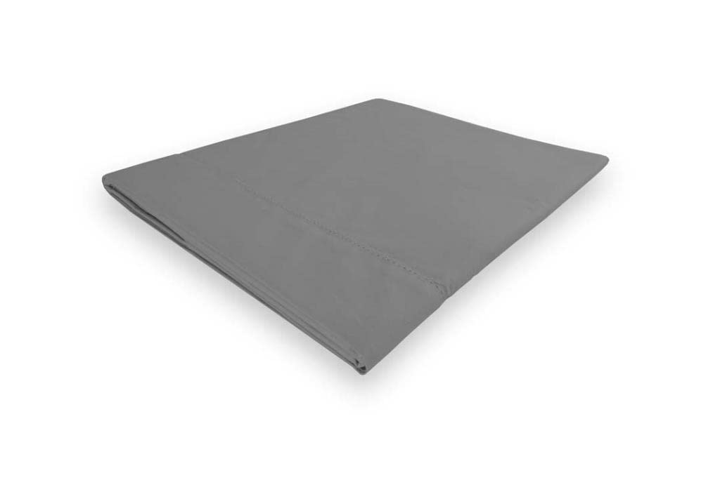 Flat Sheet 180 x 290 cm Percale Grey