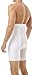 Underworks Men's Power Shaper Long Leg Brief Girdle, Waistline - Medium 33-36, White