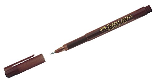 Faber-castell fineliner broadpen 1554 Dark brown 155477 (4005401554776)