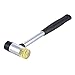 ammoon Double Headed Rubber Hammer Mallet Detachable Replaceable Fret Fretboard Fretwork Installing Tool for Guitar Bass Ukelele Mandolin