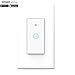 Smart WIFI Light Switch In Wall, Wireless Lighting On/Off, Remote Control Your Fixtures From Anywhere, Work With Alexa / Google Assistant ,support Android and IOS APP, 15A (Need Neutral wiring) (J909)