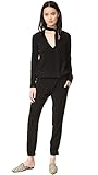 Monrow Women's Crepe Jumpsuit