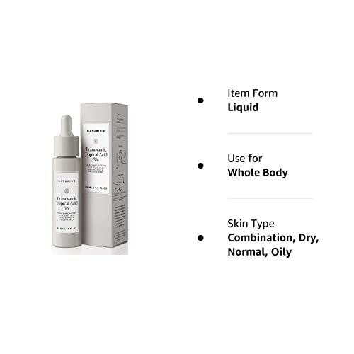 Naturium Tranexamic Topical Acid 5, Plus Kojic Acid, Niacinamide