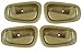 Toyota Corolla Tan Interior Door Handles Set of 4