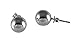 Sterling Silver Ball Stud Earrings (8mm)