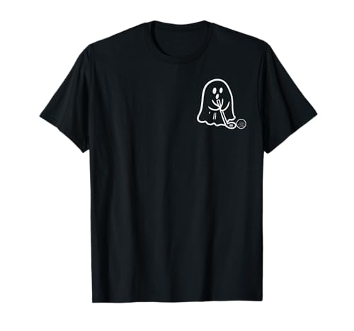 Ghost Golfing Pocket Golf Halloween Costume Sports Golfer T-Shirt