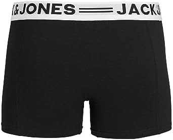 Herren Sense Trunks 3-pack Boxershorts, Schwarz, L EU
