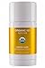 ORGANIC 101 Lemon Haze USDA Certified, All Natural, Extra-Strength Deodorant No Aluminum, Parabens, Other Toxic Chemicals, Stay Clean, Smell Fresh (3.25oz, Satin Gold)