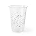 Susty Party Supplies PLA Party Cup, 16-Ounce, 50-Pack,Grey Star