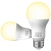 Smart Light Bulb 2.4GHz WiFi LED Bulbs 60 Watts 806LM Compatible with Amazon Alexa Echo, Google Home Assistant and Siri…