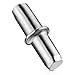 100PCS Shelf Pins, VAKOGAL Shelf Holder Support Pins 5mm/0.2inch, Made from Nickel-Plated Metal Material, Shelf Pegs are Anti-Corrosion, Sturdy and Durable, for Furniture Shelves Bracket