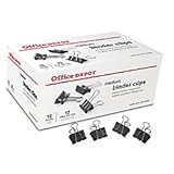 Office Depot Binder Clips By The Gross, Medium, 1