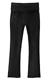 City Threads Girls Yoga Pants With Fold Over Waist Athletic Leggings Active Pants