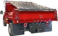 Buyers Products DTR7015 Aluminum Tarp System with Mesh Tarp, 7 x 15 Feet