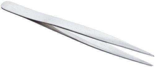 Xcelite XHT434 Smoot Sharp Point General Duty Tweezer, 4-3/4" Overall Length