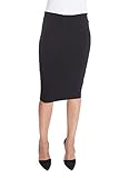 Esteez Women's Below The Knee Length Modest Stretchy Pencil Skirt CHICAGO