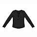 Blooming Jelly Women's Sexy Bandage Plain Deep V Neck Lace Up Long Sleeve Blouse Tops