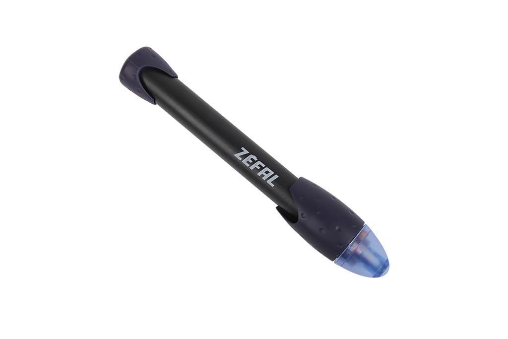 Zefal Max Multipurpose Plastic Mini Pump, 4 bar/58 psi, 150 g - Blue/Black