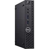 Dell Optiplex 3060 Micro PC, Intel Core i3-8100T, 16GB DDR4 RAM, 256GB NVMe SSD, Win11Pro (Renewed)