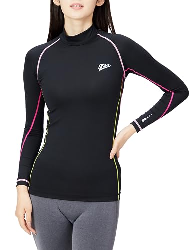 [FILA]水陸両用スポーツインナー 長袖 ハイネック コンプレッションシャツ UVカット ドライ 445406K 445406K MIXM