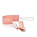 Pacifier Clip by Honeyed -4 Pacifier Clips for Girls with Premium Ribbon and Modern Design