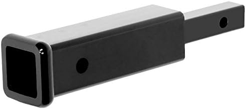 Prime Steel 18221 Black Hitch Adapter (1-1/4 to 2-Inches Long - Black)