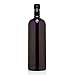 Infinity Jars 1 Liter (34 fl oz) Square Large Ultraviolet Glass Refillable Oil Bottle with Plastic Pour Spout