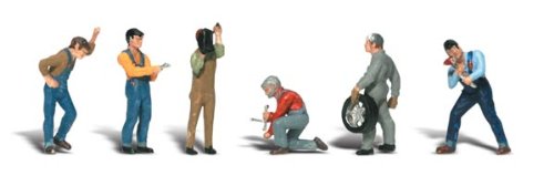 Auto Mechanics HO Scale Woodland Scenics