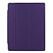 BESDATA Smart Cover for Apple iPad Mini 1st Generation Ultra Thin Magnetic & Translucent Back Case with Auto Wake/Sleep + Screen Protector + Cleaning Cloth + Stylus, Purple