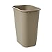 Rubbermaid Commercial Untouchable Top and Large Soft Trash Can Combo Pack, 10.31 Gallon, Beige