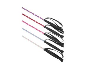 William Hunter Equestrian HySCHOOL Heart Whip - 26" - Light Blue