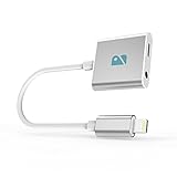 B 2 in 1 Lightning to 3.5mm Headphone Jack Adapter Charging Cable for iPhone 7 / 7 Plus