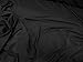 Discount Fabric Spandex Dryline Wicking Performance Stretch Black DT100