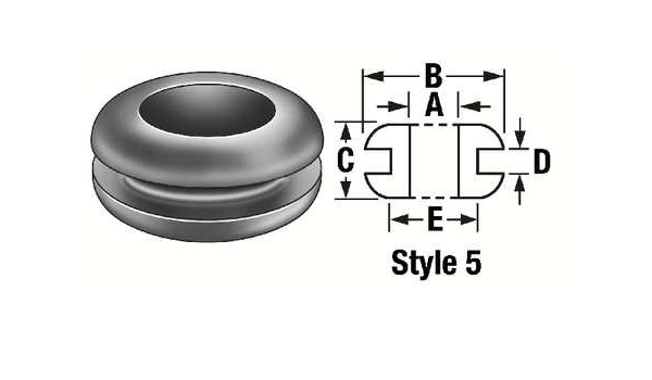 Amazon Com Grommet Buna N Ms 354 93 Pk50 Everything Else