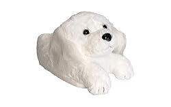 Happy Feet Slippers Gray Puppy Animal Slippers for