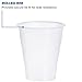 Dart Y7 7 oz Trans Ribbed Wall PS Cup (Case of 2500)