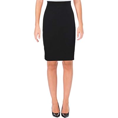 Le Suit Womens Jacquard Office Pencil Skirt