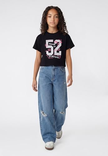 Champion Girls-Graphic Crewneck T-Shirt Camisa para Niñas