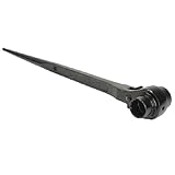 Tenflyer Scaffold Ratchet Wrench Solid Spanner 19millimetre/22millimetre Repair Mechanical Tool
