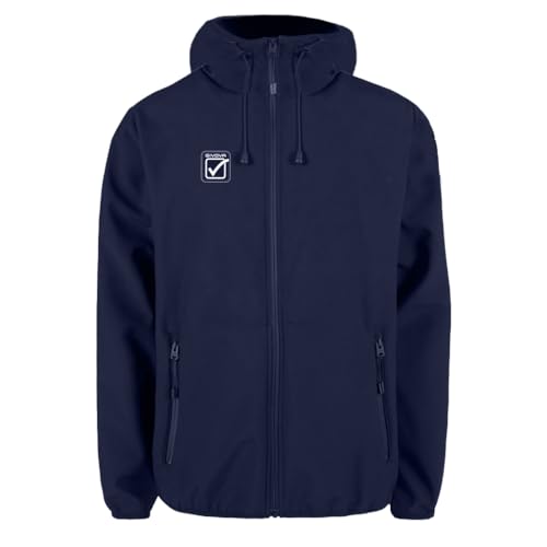 GIVOVA Unisex Softshell Jacke, Blau, XXL