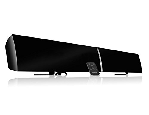 Soundbar, LuguLake TV Sound bar 3D Surround Bluetooth Speaker for Home Theater-39 Inches, 40 Watts, Multi-Connection, USB, Wall Mounted