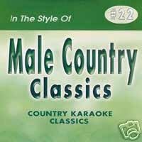 MALE HITS 2 Country Karaoke Classics CDG Music CD