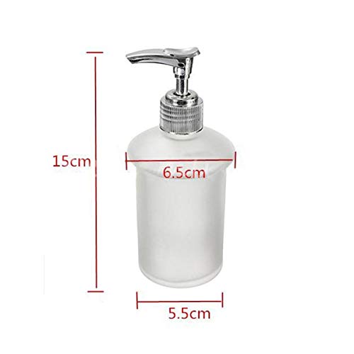Bathroom Lavatory Soap Lotion Dispenser Pump Wall Mount with SUS304 Stainless Steel Holder