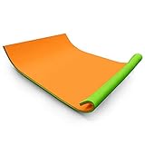 Popsport Lily Pad Float Foam Floating Island Water Mat for Water Recreation and Relaxing Floating Mat for Pool Beach Ocean Lake Adults and Kids