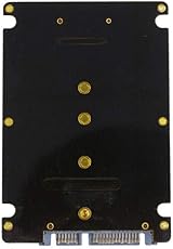Multibao M.2 NGFF to 2.5 Inch SATA Adapter Card B Key Enclosure 8mm view 2