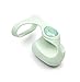 Dame Products Fin Small Finger Massager, Compact Easy to Use 3 Intensity Levels , Grip Free Super Quiet 100% Medical Grade Silicone - Jade Color