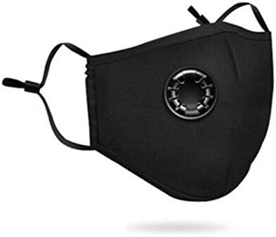 ZHISIDA Anti Pollution Masks Washable PM2.5 Foldable Mask with Valve and Activated CarbonFilters