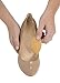 Foot Petals Arch Support Cushion, Arch Comfort, Reduce Foot Fatigue, Women's Heels, Pumps, Boots, Wedges, Flats, Sandals, Khaki