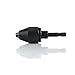 Presa 10111 1/4-in Keyless Drill Chuck, Black